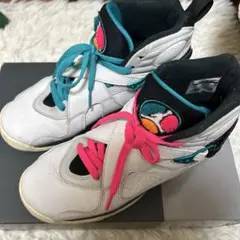 NIKE エアジョーダン8 レトロ　サウスビーチ　25cm