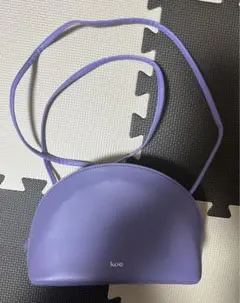 koe コエ　バッグ　バック　パープル　ミニショルダー