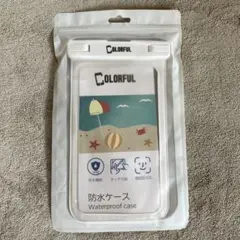 新品未使用！！防水ケース　ホワイト　スマホ　タッチ可能　顔認証対応