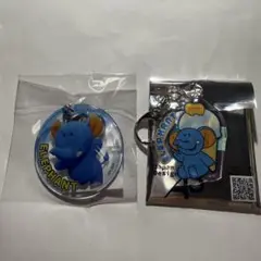 たべっ子どうぶつ THE MOVIE ぞうくん チャーム　アクリルキーホルダー