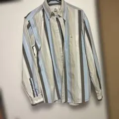 LACOSTE ストライプ長袖シャツ サイズ42