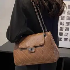 レディース トートバッグ チェーンハンドルバッグ