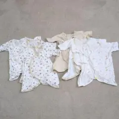 長肌着　ロンパース　6枚セット　新生児　60cm　西松屋　たまひよ