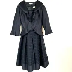 iNFINE アンフィニ　ワンピーススーツ　セレモニー　入学式　黒　ツーウェイ