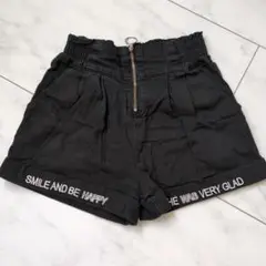ショートパンツ 黒　150cm