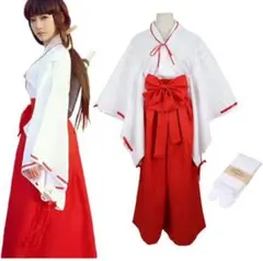巫女 コスプレ衣装 女性Sサイズ 足袋付き