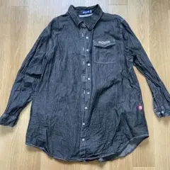 OUTDOOR PRODUCTS ダークグレー デニムシャツ L/LL