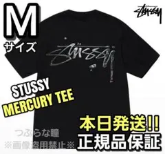 STUSSY MERCURY TEE Mサイズ ブラック 新品