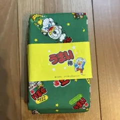 うまい棒　布　オックス　グリーン