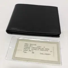 TRUSSARDI トラサルディ ブラック 二つ折り財布 札入れ