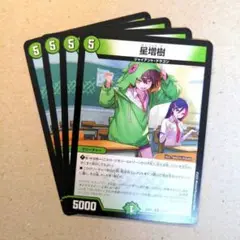 星増樹　4枚