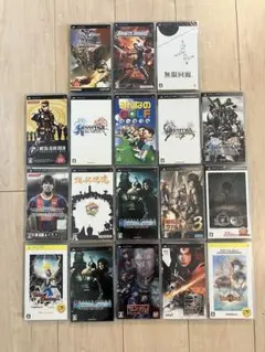 PSPソフト１８本セット　(内新品２本)