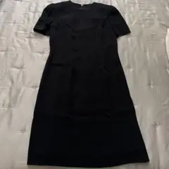 ミスアシダ　ブラック　フォーマル　礼服　ワンピース　7号