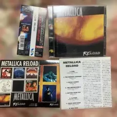 美品！メタリカ/リロード　日本国内盤　帯付き　ステッカーあり