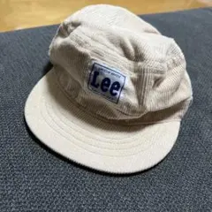 Lee コーデュロイキャップ ベージュ