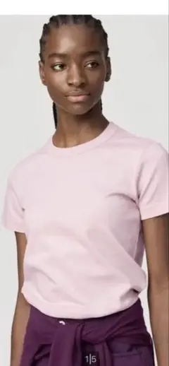 UNIQLO クルーネックT Mサイズ ピンク