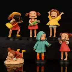 となりのトトロ　めいちゃん　フィギュア　6体セット