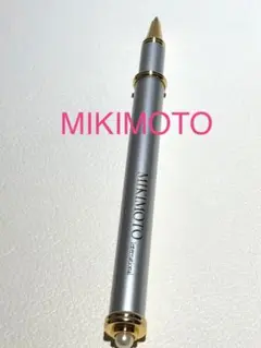 【美品】MIKIMOTO パール付きボールペン