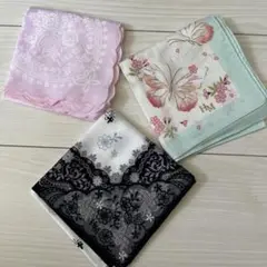HM とANNA SUI ハンカチ3枚セット