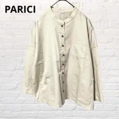 8413パーリッシィ♡日本製 綿100% 長袖シャツ ジャケット ベージュ