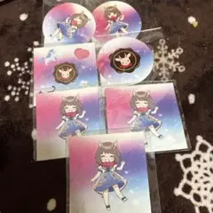 鹿乃 ステッカー 全種