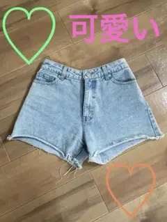 超美品☆デニム☆ショーパン☆可愛い☆M