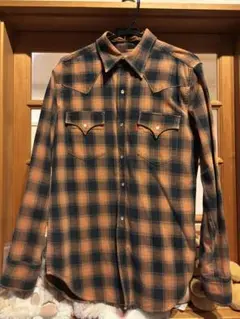 【希少】Levi’s ネルシャツ ヴィンテージシャツ L
