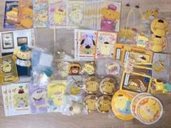 サンリオ ピューロ ポムポムプリン ポストカード ウエハース レア 缶バッジ