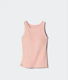 ユニクロ　UNIQLO リブ　ブラトップ　アメリカンスリーブ