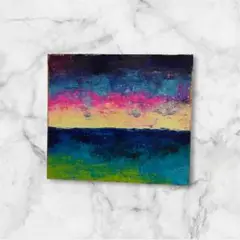 癒しの油絵　油彩画　原画　絵画　アート　ドローイング