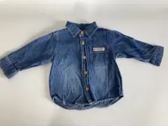 【DEUX BLEU】デニムシャツ 80cm