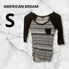 AMERICAN DREAM トップス レディース 五分袖 S
