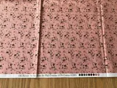 (894)Old Blooms ピンク系 生地
