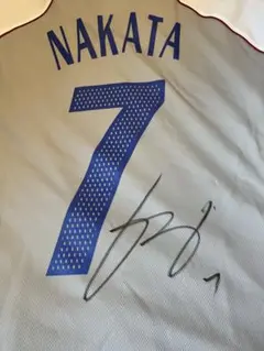 中田英寿 nakata.net当選Tシャツ　直筆サイン 当選通知書有 激レア✨ 中田英寿 nakata.net当選Tシャツ 直筆サイン 当選通知書有 激