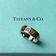 【箱付き✨】TIFFANYu0026Co. アトラス ナローリング 9号 sv925