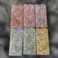 うるちゅるポップシール6点セット 鬼滅の刃ウエハースシール15点セット