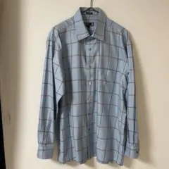 DAKS ダックス　長袖シャツ　チェック　サイズL