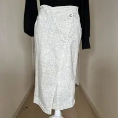 9/10まで‼️美品☆CIMARRON パイソン柄ストレッチデニムタイトスカート