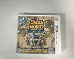 3DS スナックワールド トレジャラーズ　やり込みデータ