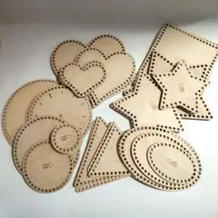 ★ 半額以下 新品未使用 WOOD STITCH バッグ 底板 30枚セット