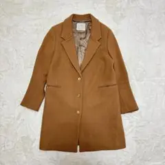プラージュ ウールコート チェスター キャメル Plage