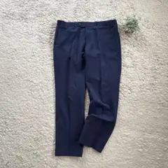 【SUIT SELECT】4Sパンツ スラックス シンプル ネイビー 79 人気