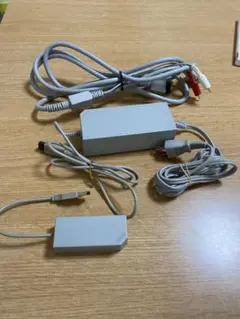 Wii ACアダプター&LANアダプター&D端子AVケーブルおまけ付き
