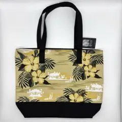 【ハワイ限定】ハイビスカス柄トートバッグ ABCストア ハワイアン エコバッグ