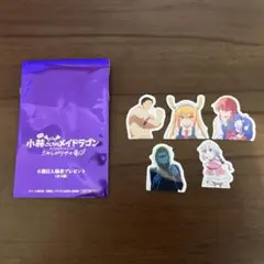 映画 小林さんちのメイドラゴン 入場者特典 6週目 フレークシール