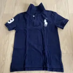 キッズ　Polo Ralph Lauren ネイビー ポロシャツ