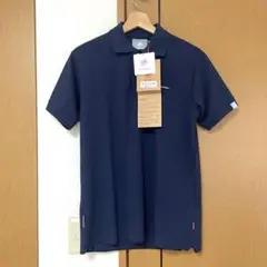 タグ付き◇マムート マトリクス ポロ シャツ アジアンフィット　ネイビー