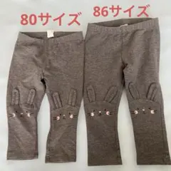 Ｈ＆Ｍレギンスパンツ 80と86サイズ‼️