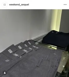 定価以下 WEEKEND SEQUEL チノ クロップド type cp グレー