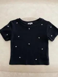 レピピアルマリオ　ソウガラリブTシャツハート刺しゅう120